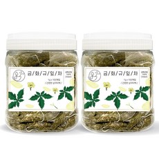 좋은아침 국내산 금화규잎차 삼각티백 100개입 100g 대용량 용기, 200개입, 1g