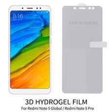 샤오 미 미 9 8 se a2 라이트 pocophone f1 mi x 3 레드 미 노트 7 5 6 프로 스크린 프로텍터 용 풀 커버 하이드로 겔 소프트 필름, For Mi 9^+1310