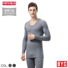 BYC 남자 에어메리 방축가공 삼중직 내의세트(BYT6680) 아이앤유샵
