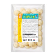 오양 크림치즈볼 1kg, 3개