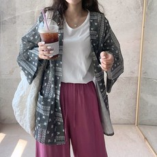 에스닉로브가디건