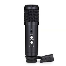 전문 USB 마이크 BM800 콘덴서 마이크 귀 리턴 모니터 마이크 음소거 리버브, 상세내용참조