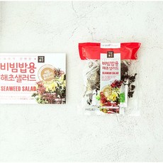 [산지직송]부산 기장물산 요리가 간편한 해초샐러드 + 비빔밥소스, 10개