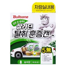 폴라패밀리 차량실내용 훈증캔 숲속, 64.4g, 6개