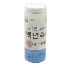 소스락 백년육수 초간편 멸치 3g x 120알, 1개, 360g