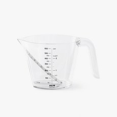 JAJU 위에서도 볼 수 있는 계량컵_600ml, 1개