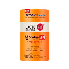 종근당건강 락토핏 생유산균 코어 2g 60포 2개, 120g