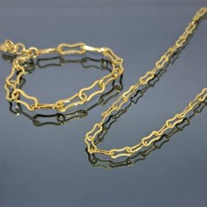 순금목걸이팔찌세트 24k 22.5g(3+3) 땅콩 데일리착용