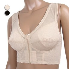 바풀 바풀 SB VM 1114 보정용 노와이어 앞지퍼 브라 (80B ~ 100B)