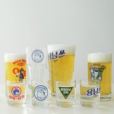 모애 내이름 콕콕 커스텀 각인 맞춤제작 소맥잔세트, 01.OB라거_맥주잔, 01.OB라거_소주잔, 1개