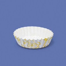 치즈 에그 타르트 떡 도시락 반찬컵 두꺼운 코팅 페트컵 65mm 300개입, 1개, 1개
