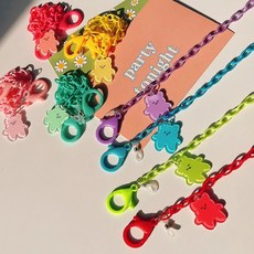 단추형비즈목베개