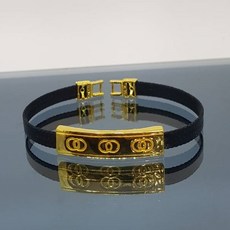 24k가죽팔찌