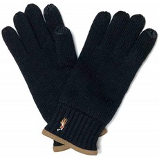 POLO RALPH LAUREN (폴로 랄프 로렌) 터치 장갑 스마트 폰 장갑 TOUCH GLOVE PC0495 BLACK (001) FREE [