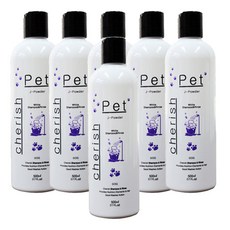 체리쉬 화이트 흰개용 샴푸 린스 겸용, 6개, 500ml