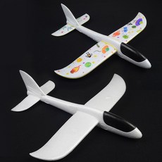 키드아이템 색칠하는에어글라이더 1p 그리기 스티로폼 에어 글라이더, 단품