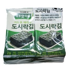 성경식품 도시락김 김, 2g, 240개