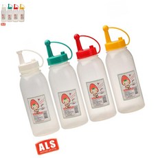 양념통 뚜껑 ALS 참기름병 소스병 실리콘패킹 간장병 식초병 잘라쓰는 특대형700ml 소스통 누드 원타임 기름병 대형 케찹병 겨자병 500ml 소형 180ml, 1개
