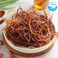 [바다씨쌀롱]가늘게 채썬 오징어스틱 100g / 50g 꽃징어 건오징어스틱 건오징어채 주전부리 맥주안주, 1개, 50