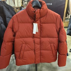 테이트 남녀공용 하이넥 구스 푸퍼다운 숏패딩 KA9W0-UIH200-250