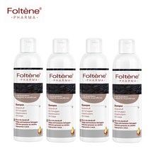 Foltene 폴텐 비듬 방지 샴푸 200ml 묶음 독일직배송, 4개
