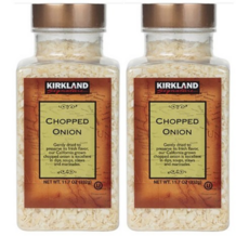 Kirkland Signature 커클랜드 시그니쳐 Dried Chopped Onion 건조 양파 가루 11.7oz(332g) x 2팩, 1개