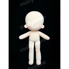 솜인형 25cm 31cm 무속성 노멀 바디 DIY 키트 아이돌인형 본체 만들기 스켈레톤, 뼈가있는 31cm 바디 - 솜인형키트