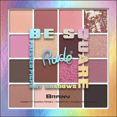 루드 비 스퀘어 프레스드 피그먼트 & 섀도 22g, 1개, Brainy