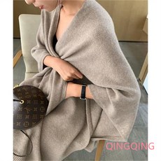 베라왕레오파드울캐시미어빅숄