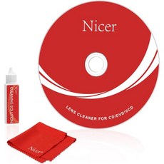 Nicer CD/VCD/DVD 플레이어 Cleaner Kit 레이저 렌즈 Cleaning 디스크 더 - 레이저디스크플레이어