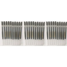 무지 젤 잉크 볼펜 0.38mm 블랙 10pcs x 3세트