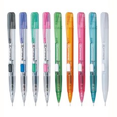 Pentel 펜텔 Techniclick 테크니클릭 샤프 0.5mm 클리어블루, 0.5mm클리어블루