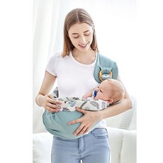 (아트리에) 아기띠 아기 포대기 아기띠 여름 포대기, 블루