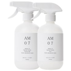 몬트 피톤치드향 살균탈취제&무향 살균소독수 500ml, 2개