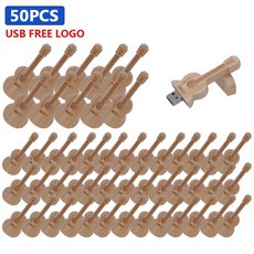 카드 로고 무료 10 개 이상 나무 USB 플래시 드라이브 천연 4 바이트 16 32 64 스틱 선물, 16GB, style 1, 50개