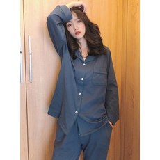 고급 파자마 잠옷 가족 실내복 신혼부부 커플잠옷 빅사이즈 짱구 곰돌이 파자마 여성 봄과
