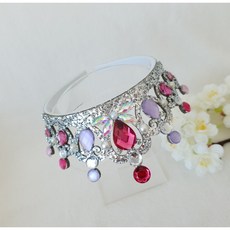 왕관귀걸이머리띠