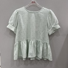 애플핑크블라우스