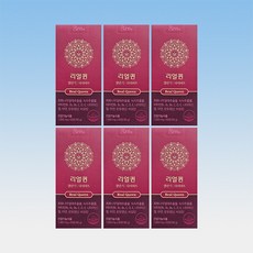 지알앤 GRN 리얼퀸 갱년기 다이어트 회화나무 열매 카테킨 60정 6병 6개월분
