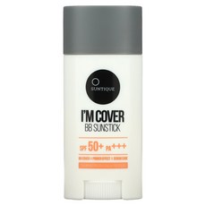 Suntique 아임 커버 BB 선스틱 SPF 50+ PA+++ 15g(0.52oz) 2팩, 1개