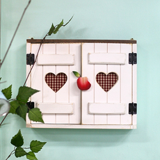 행복디자인하트패브릭인터폰박스