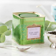 포트넘앤메이슨 그린 얼그레이티 잎차 틴케이스 (125g) x2팩 Green Earl Grey Loose Leaf Tin