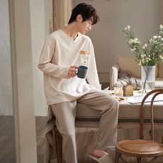 수면잠옷 실내복 골프 자수 실크잠옷 주니어 파자마 아동
