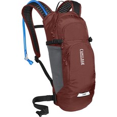 카멜백 CamelBak Lobo 9 바이크 하이드레이션 팩 - 헬멧 캐리 마그네틱 튜브 트랩 2L70온스 파이어 브릭/블랙, 1개