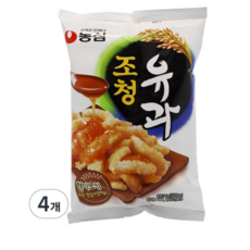 농심 조청유과, 50g, 4개