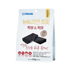 포켄스 강아지 뉴트리션 트릿 영양제, 피부/피모, 1개 피부/피모, 1개