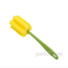 용선씨 스펀지 젖병 세척솔 병수세미세척솔, 1개