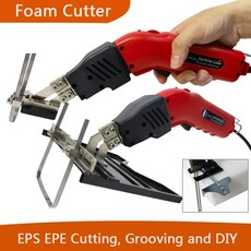 판넬 절단기 전기 스티로폼 폴리스티렌 휴대용 스폰지 EPS EPE 열선 DIY 핫 나이프 도구 110V240V, 14.미국 - KS200 groovers G04