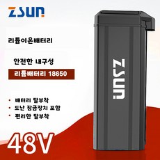 Zsun전기자전거 배터리수리