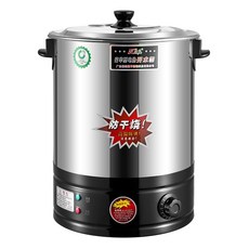 스텐 전기 온수통 스테인레스 물끓이기 보온통 물통 업소용, 68L 두께감-꼭지 포함-304발열반 조리수타입